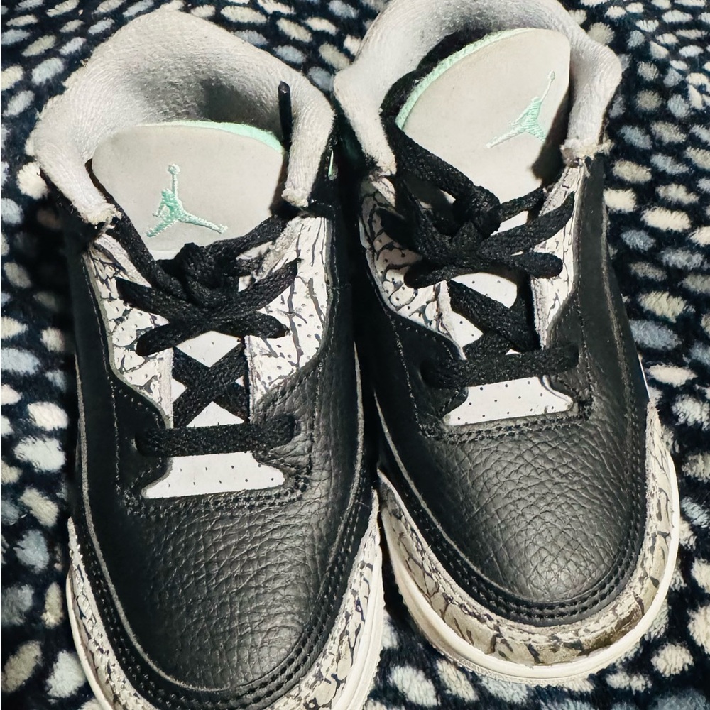 Kids Black and White Sneakers